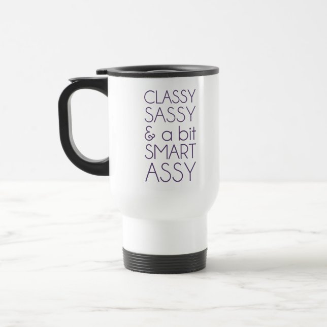 Caneca Térmica Sassy elegante e um Assy de Smart do bocado (Esquerda)