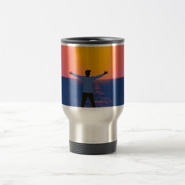 Caneca Térmica Saudação ao Sol (Centro)