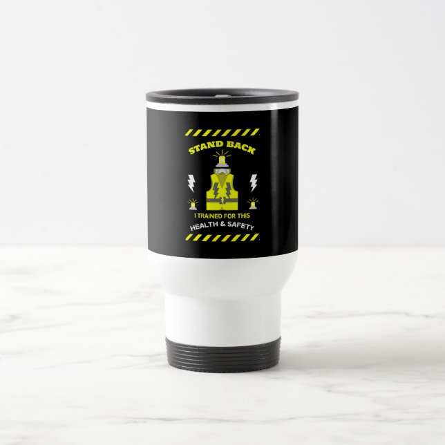 Caneca Térmica Saúde E Segurança Engraçadas | NEBOSH | Oficial |  (Centro)