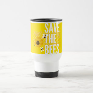 Caneca Térmica SAve O POTE De Mel Das Abelhas HONEYCOMB