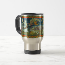 CANECA TÉRMICA SCARECRONA DE HORSEMÃ INOXIDÁVEL, VIAGEM VIAGEM AO
