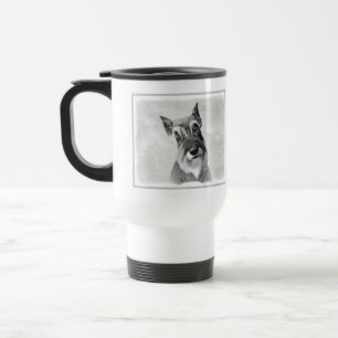 Caneca Térmica Schnauzer (Giant) Painting - Dog Art