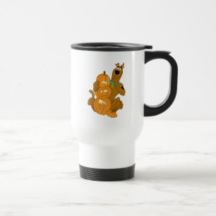 Caneca Térmica Scooby-Doo Halloween Jack-O-Lanterna
