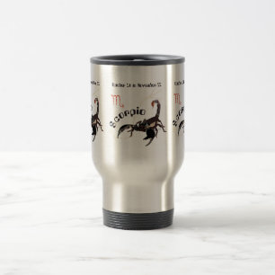 Caneca Térmica Scorpio October 24 to novembros de 22 Mug