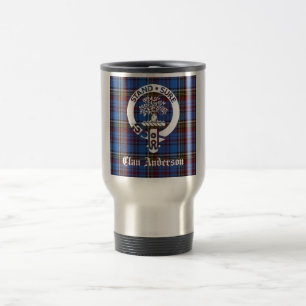 Caneca Térmica Scottish Clan Anderson Crest & Tartan