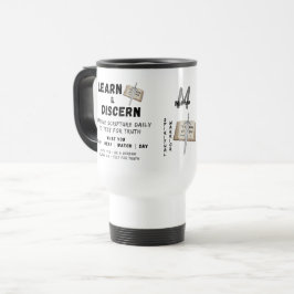Caneca Térmica Script de Bíblia Verso da Apologética Personalizad
