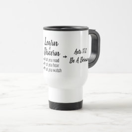 Caneca Térmica Script Verso de Bíblia Bereana de Apologia