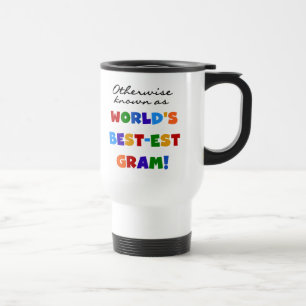 Caneca Térmica Se não sabido como presentes do grama do