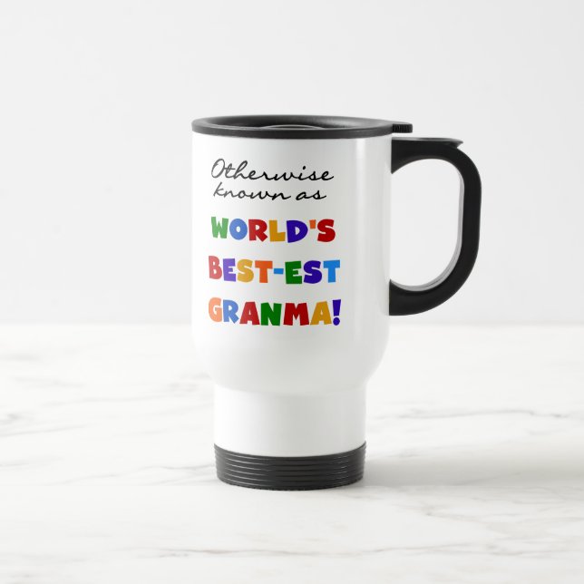 Caneca Térmica Se não sabido como presentes do Melhor-est Granma (Direita)