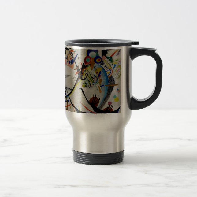 Caneca Térmica Segmento Azul Kandinsky (Direita)