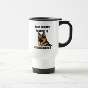 Caneca Térmica Segurança Doméstica com Poder de Pastor Alemão