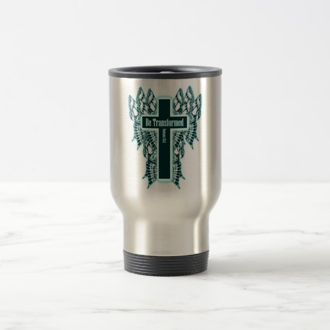 Caneca Térmica Seja transformado - 12:2 dos romanos (Centro)