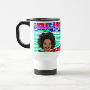 Caneca Térmica Seja-You-Tiful Little African'-American Girl