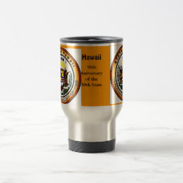Caneca Térmica selo estatal do Havaí