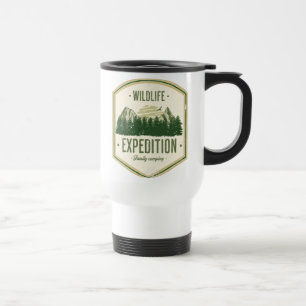 Caneca Térmica SelvagemExpedição WildLife Férias de Verão ao ar l