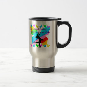 CANECA TÉRMICA SEM MEDO, APENAS A FÉ, FIGURA, BATALHANDO A DESIGN