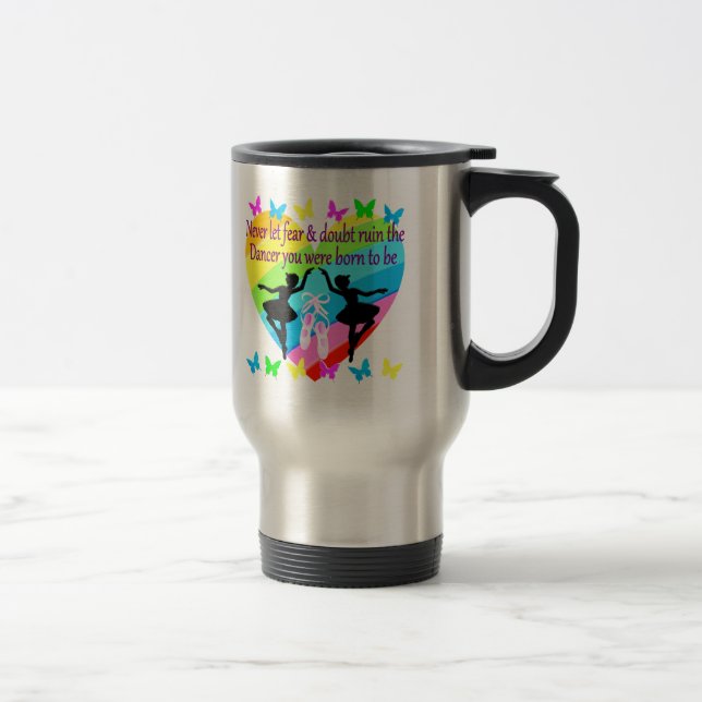 CANECA TÉRMICA SEM MEDO, SONHOS DE DANÇADOR DE FÉ (Direita)