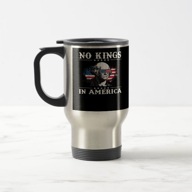Caneca Térmica Sem Reis Na América Doge Clássico Meme Engraçado (Esquerda)