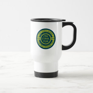 Caneca Térmica Senhor Grinch Fedor Fedendo Fedido Citação