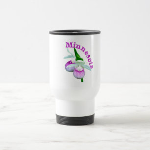 Caneca Térmica Senhora cor-de-rosa deslizador de Minnesota
