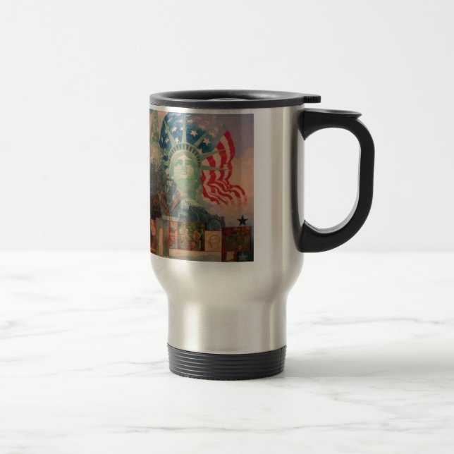 Caneca Térmica Senhora no porto (Direita)