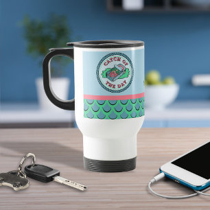 Caneca Térmica Sereia Catch do Dia