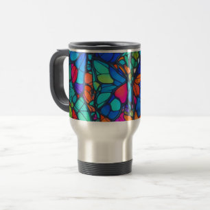 Caneca Térmica Serenata da Borboleta: Sorva com Estilo