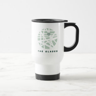 Caneca Térmica Seta   o mapa da cidade dos Glades