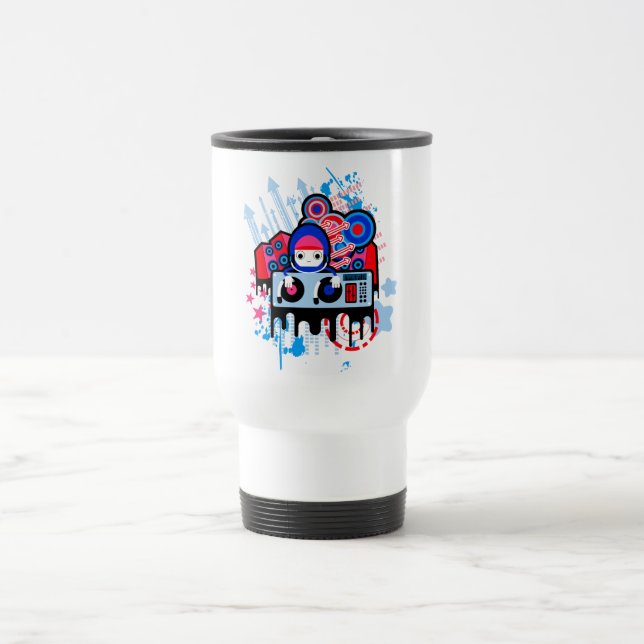Caneca Térmica Seu costume um viagem de 15 onças/caneca da viagem (Centro)