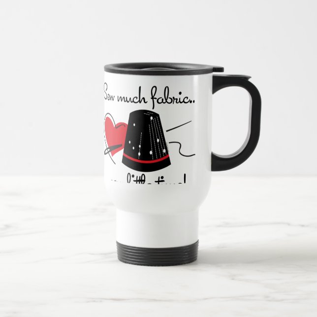 Caneca Térmica Sew muito tecido (Direita)