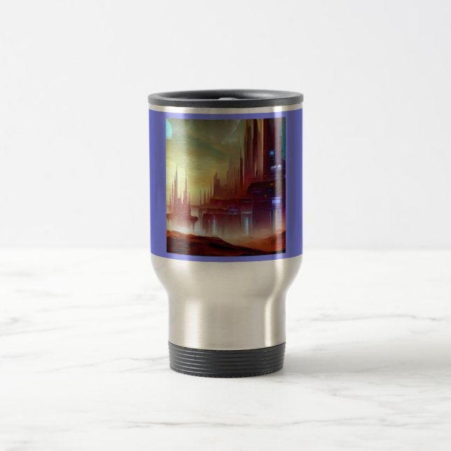 Caneca Térmica SF Cidade em um Planeta Estranho 1 (Centro)