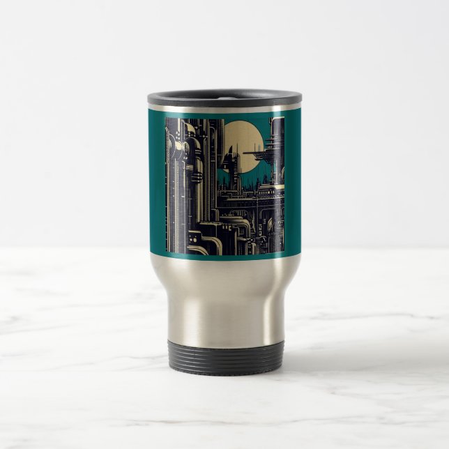 Caneca Térmica SF Füturística - Corte 2 (Centro)