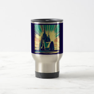 Caneca Térmica SF Futurística Igreja 3