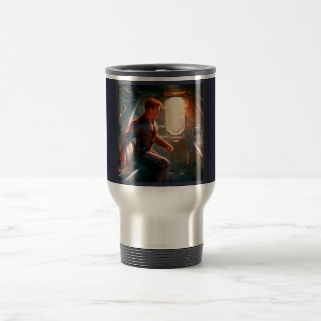 Caneca Térmica SF Hero a bordo nave espacial 1 (Centro)