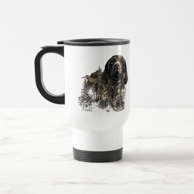 Caneca Térmica SGP, Ponteiro Alemão Curto (Esquerda)