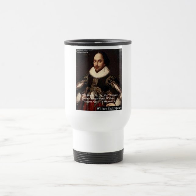 Caneca Térmica Shakespeare "Palavras no Céu" - Presentes De Palav (Centro)