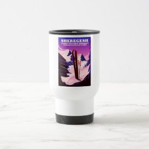 Caneca Térmica Sheregesh,Kemerovo Oblast Russia viagem