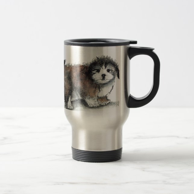 Caneca Térmica Shihtzu Puppy Dog (Direita)