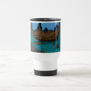 Caneca Térmica Shipwreck subaquático