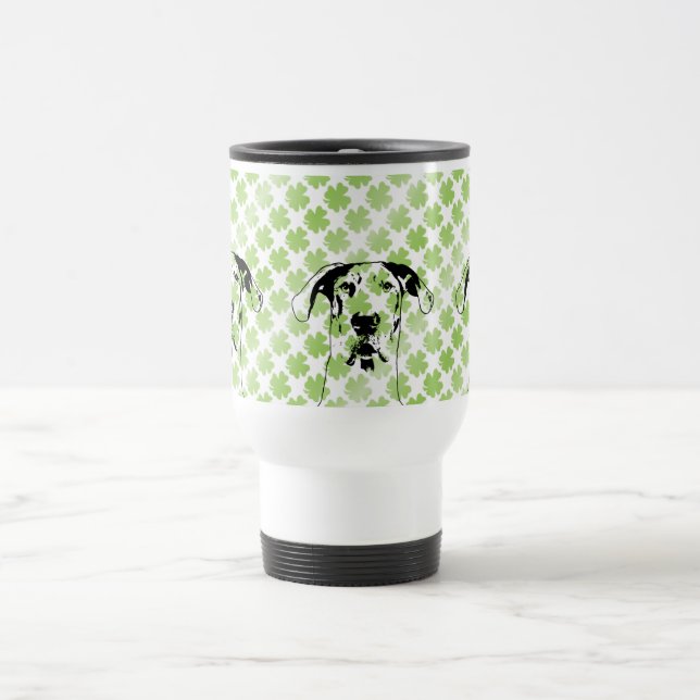 Caneca Térmica Silhueta de great dane de St Patrick - Baron (Centro)