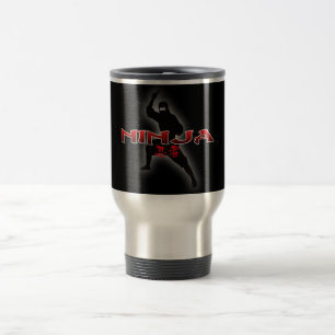 Caneca Térmica Silhueta de Ninja