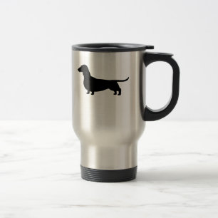Caneca Térmica Silhueta do Cão Dachshund