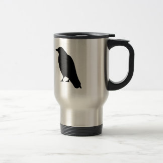Caneca Térmica Silhueta do corvo