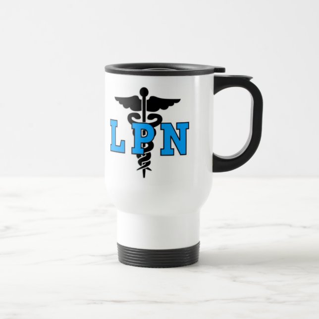 Caneca Térmica Símbolo médico de LPN (Direita)