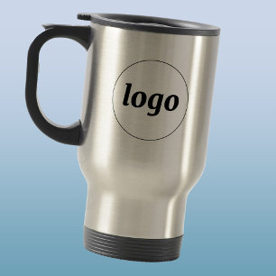 Caneca Térmica Simples Logotipo de Marcas Empresariais Promociona