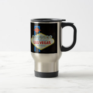 Caneca Térmica Sinal de boas-vindas de Las Vegas