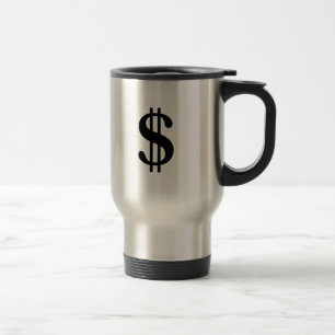 Caneca Térmica Sinal de dólar