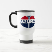 Sinal de posto de gasolina americano. Versão plana
