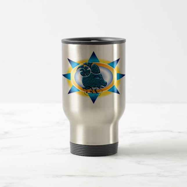 Caneca Térmica Sinal Zodiac Aries - Presente Design (Centro)