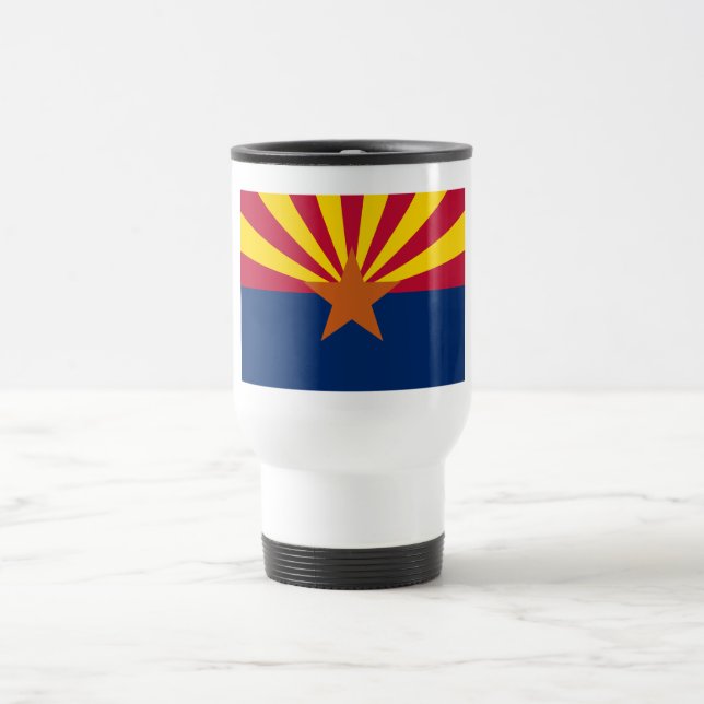 Caneca Térmica Sinalizador de arizona: Definindo Star Sun, O Esta (Centro)